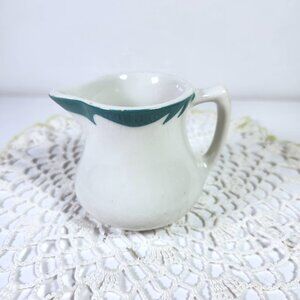Restaurant Ware Small Individual Creamer Pitcher England Erica J E Heath Russell